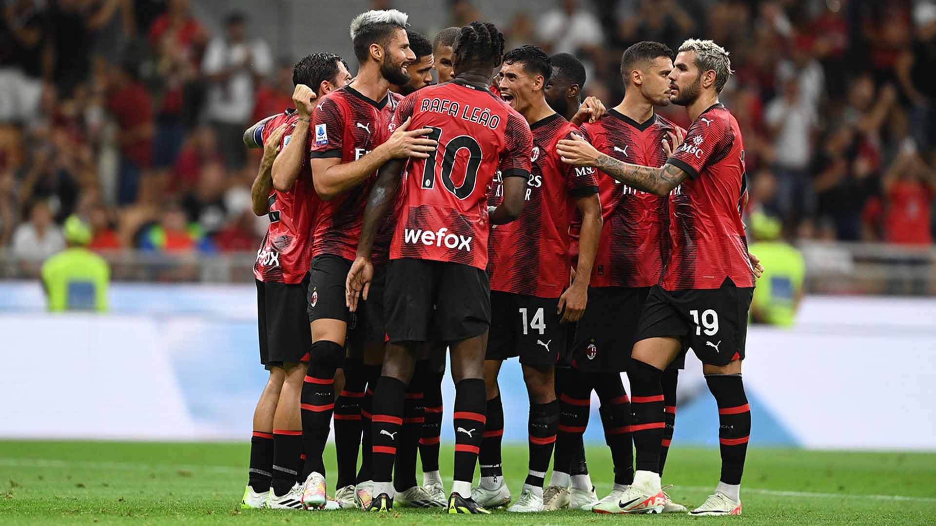 AC Milan Kalahkan Roma dengan Dua Gol dari Rafael Leão