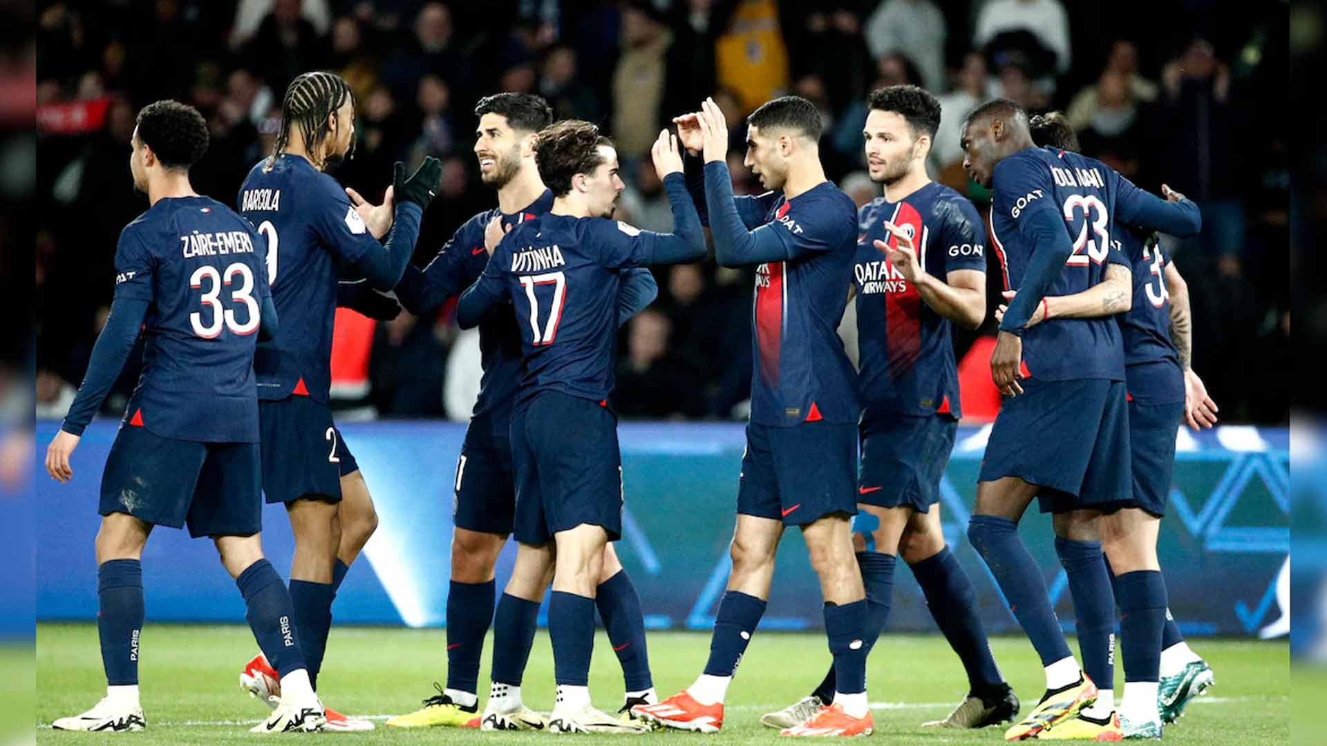 Mbappé dan Hakimi Pastikan Kemenangan 4-1 PSG atas Lyon